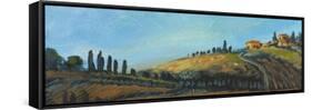 Italy II-Kingsley-Framed Stretched Canvas
