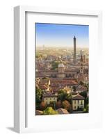 Italy, Italia. Emilia-Romagna, Bologna district, Bologna. Skyline of the city.-Francesco Iacobelli-Framed Photographic Print