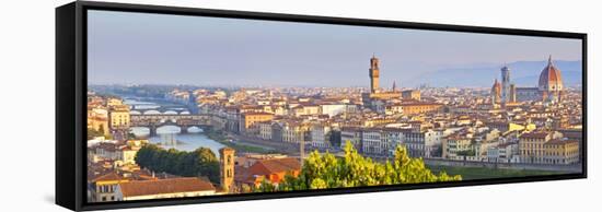 Italy, Italia. Tuscany, Toscana. Firenze District. Florence, Firenze. Duomo Santa Maria Del Fiore-Francesco Iacobelli-Framed Stretched Canvas