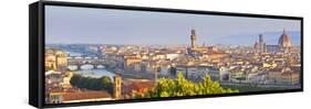 Italy, Italia. Tuscany, Toscana. Firenze District. Florence, Firenze. Duomo Santa Maria Del Fiore-Francesco Iacobelli-Framed Stretched Canvas