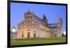 Italy, Italia. Tuscany, Toscana. Pisa district. Pisa. Piazza dei Miracoli. Cathedral and Leaning To-Francesco Iacobelli-Framed Photographic Print