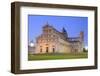 Italy, Italia. Tuscany, Toscana. Pisa district. Pisa. Piazza dei Miracoli. Cathedral and Leaning To-Francesco Iacobelli-Framed Photographic Print