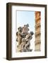 Italy, Italia. Tuscany, Toscana. Pisa district. Pisa. Piazza dei Miracoli. Cathedral and Leaning To-Francesco Iacobelli-Framed Photographic Print