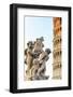 Italy, Italia. Tuscany, Toscana. Pisa district. Pisa. Piazza dei Miracoli. Cathedral and Leaning To-Francesco Iacobelli-Framed Photographic Print