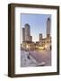 Italy, Italia. Tuscany, Toscana. Siena district, Val d'Elsa, San Gimignano.-Francesco Iacobelli-Framed Photographic Print