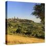 Italy, Italia. Tuscany, Toscana. Siena district, Val d'Elsa, San Gimignano.-Francesco Iacobelli-Stretched Canvas