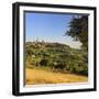 Italy, Italia. Tuscany, Toscana. Siena district, Val d'Elsa, San Gimignano.-Francesco Iacobelli-Framed Photographic Print