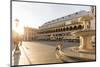 Italy, Italia. Veneto. Padova district. Padua, Padova. Piazza delle Erbe and Palazzo della Ragione.-Francesco Iacobelli-Mounted Photographic Print