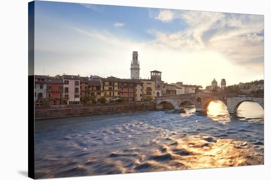 Italy, Italia Veneto, Verona District. Verona. Italy, Veneto, Verona District, Verona-Francesco Iacobelli-Stretched Canvas