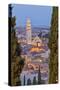 Italy, Italia Veneto, Verona District. Verona. View from Castel San Pietro-Francesco Iacobelli-Stretched Canvas