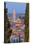 Italy, Italia Veneto, Verona District. Verona. View from Castel San Pietro-Francesco Iacobelli-Stretched Canvas