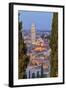 Italy, Italia Veneto, Verona District. Verona. View from Castel San Pietro-Francesco Iacobelli-Framed Photographic Print