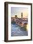 Italy, Italia Veneto, Verona. Ponte Pietra.-Francesco Iacobelli-Framed Photographic Print