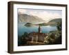 Italy, Lake Como, Capello St. Angelo and View of Bellagio, Early 1900s-null-Framed Photo