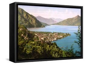 Italy, Lake Como, Menaggio, Early 1900s-null-Framed Stretched Canvas