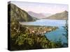 Italy, Lake Como, Menaggio, Early 1900s-null-Stretched Canvas
