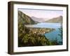 Italy, Lake Como, Menaggio, Early 1900s-null-Framed Photo