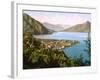 Italy, Lake Como, Menaggio, Early 1900s-null-Framed Photo