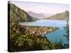 Italy, Lake Como, Menaggio, Early 1900s-null-Stretched Canvas