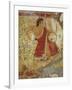 Italy, Latium Region, Tarquinia, Etruscan Necropolis, Tomb of the Leopards Depicting Lyre Player-null-Framed Giclee Print