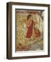 Italy, Latium Region, Tarquinia, Etruscan Necropolis, Tomb of the Leopards Depicting Lyre Player-null-Framed Giclee Print