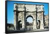 Italy, Lazio Region, Rome, Roman Forum, Arch of Constantine-null-Framed Stretched Canvas