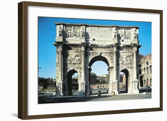 Italy, Lazio Region, Rome, Roman Forum, Arch of Constantine-null-Framed Giclee Print