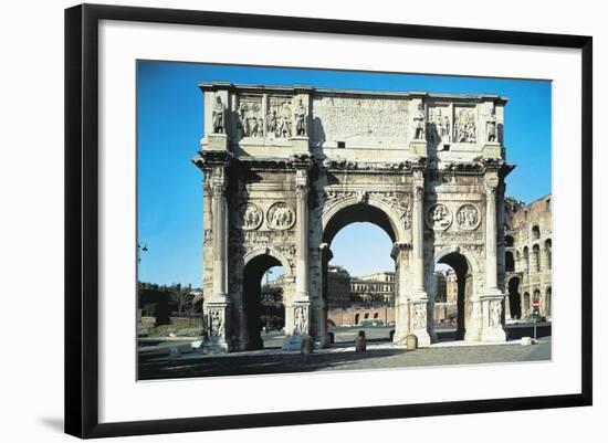 Italy, Lazio Region, Rome, Roman Forum, Arch of Constantine-null-Framed Giclee Print