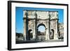 Italy, Lazio Region, Rome, Roman Forum, Arch of Constantine-null-Framed Giclee Print