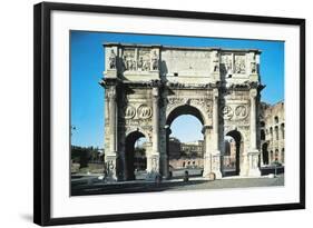 Italy, Lazio Region, Rome, Roman Forum, Arch of Constantine-null-Framed Giclee Print