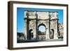 Italy, Lazio Region, Rome, Roman Forum, Arch of Constantine-null-Framed Giclee Print