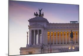 Italy, Lazio, Rome, Piazza Venezia, View Looking Towards Vittorio Emanuele Ii Monumen-Jane Sweeney-Mounted Photographic Print