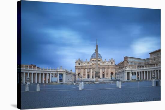 Italy, Lazio, Rome, St. Peters Square, St. Peter's Basilica-Jane Sweeney-Stretched Canvas