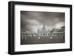 Italy, Lazio, Rome, St. Peters Square, St. Peter's Basilica-Jane Sweeney-Framed Photographic Print