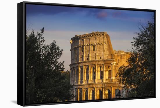 Italy, Lazio, Rome, the Colosseum-Jane Sweeney-Framed Stretched Canvas