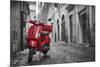 Italy, Lazio, Rome, Trastevere, Red Vespa-Jane Sweeney-Mounted Premium Photographic Print