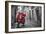 Italy, Lazio, Rome, Trastevere, Red Vespa-Jane Sweeney-Framed Photographic Print