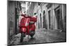 Italy, Lazio, Rome, Trastevere, Red Vespa-Jane Sweeney-Mounted Premium Photographic Print