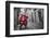 Italy, Lazio, Rome, Trastevere, Red Vespa-Jane Sweeney-Framed Photographic Print