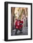 Italy, Lazio, Rome, Trastevere, Red Vespa-Jane Sweeney-Framed Photographic Print