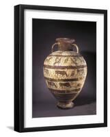 Italy, Lazio, Tarquinia, Etruscan-Corinthian Amphora-Ferdinand Jodl-Framed Giclee Print