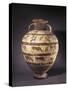 Italy, Lazio, Tarquinia, Etruscan-Corinthian Amphora-Ferdinand Jodl-Stretched Canvas