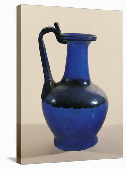 Italy, Light Blue Glass Cruet from the Necropolis of Ateste-null-Stretched Canvas