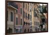 Italy, Liguria Province, Santa Margherita Ligure, pastel buildings-Alan Klehr-Framed Photographic Print