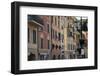 Italy, Liguria Province, Santa Margherita Ligure, pastel buildings-Alan Klehr-Framed Photographic Print