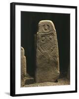 Italy, Liguria Region, Anthropomorphic Menhir Statue from Val Di Magra-null-Framed Giclee Print