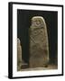 Italy, Liguria Region, Anthropomorphic Menhir Statue from Val Di Magra-null-Framed Giclee Print