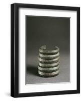 Italy, Liguria Region, Armlet Decorated with Geometric Patterns from Buco Del Diavolo-null-Framed Giclee Print