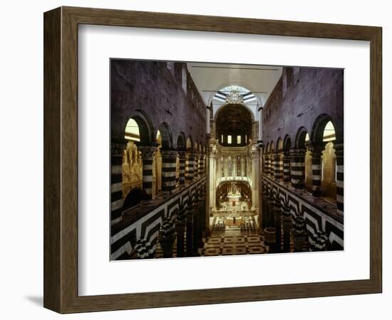 Italy, Liguria Region, Genoa, Cathedral of Saint Lawrence-null-Framed Giclee Print