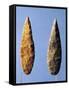 Italy, Lombardy, Brescia, Remedello, Polished Flint Dagger Tip-null-Framed Stretched Canvas